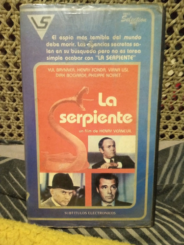 La Serpiente (1973) Yul Brynner.henry Fonda. Vhs