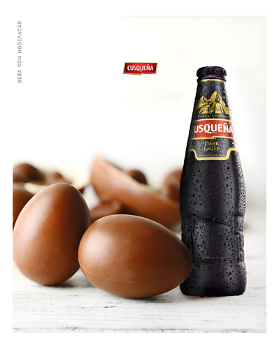Cerveja Premium Cusquena - Negra - Garrafa De 330ml - 48 Un