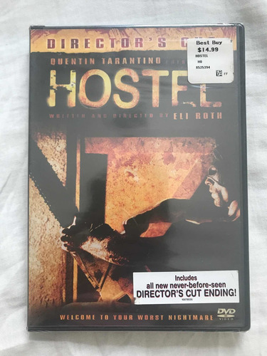 Imagem 1 de 2 de Hostel Directors Cut - Dvd Duplo, Importado E Lacrado