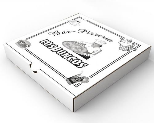 Caja Pizza Personalizada 50x50x4,2 500 Unidades