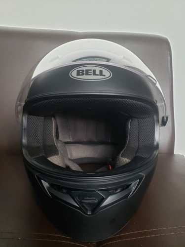 Casco Para Moto, Marca Bell Qualifier Negro Mate Talla L