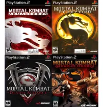 Comprar Promo 4 Juegos Mortal Kombat Fisico Ps2