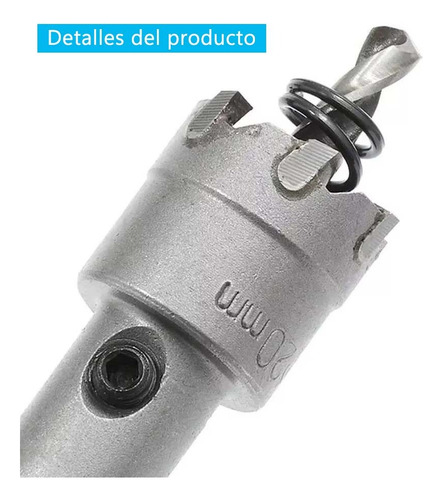 13 Brocas Copa Sierra Hss De Carburo Para 16-53mm