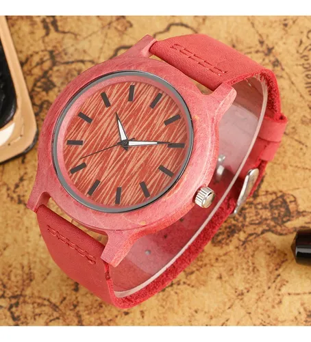 Reloj De Madera Mujer