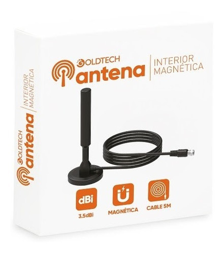 Antena Para Para Tv Digital Abierta Hd Canales De Aire Led
