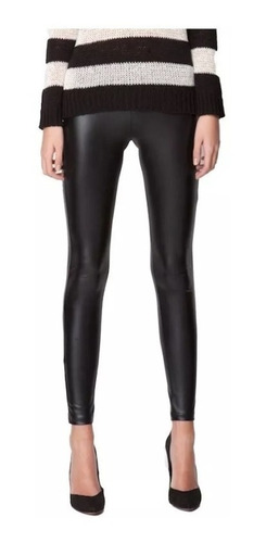 Pantalon  Leggins Licrado Tipo Cuero Cuerina