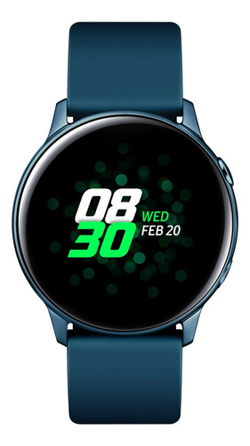 Samsung Galaxy Watch Active (Bluetooth) Sport 1.1" caja 40mm de  aluminio  verde, malla  verde de  fluoroelastómero SM-R500