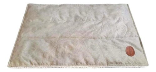 Cobertor Manta Edredom Suede Carapinha Para Cachorro M 82x62 Cor Bege