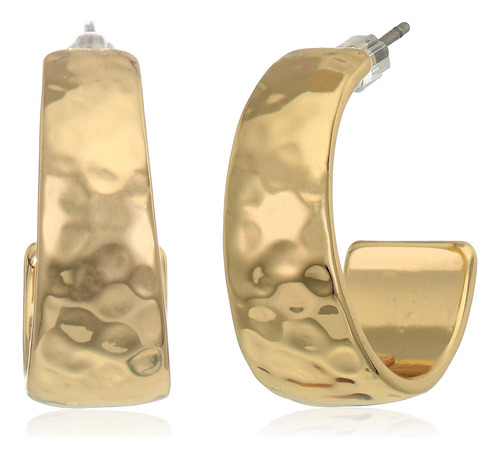 Nine West Pendientes De Aro Clásicos Para Mujer En Tono Do.