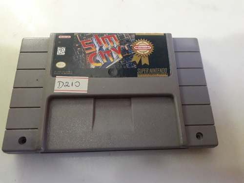 Sim City Super Nintendo D210 (Usado)