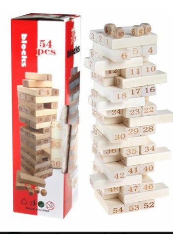 Juego Jenga Con Dados, Calidad