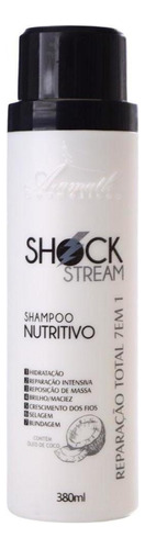  Shampoo Shock Stream Reparação Total 7x1 Aramath 380ml