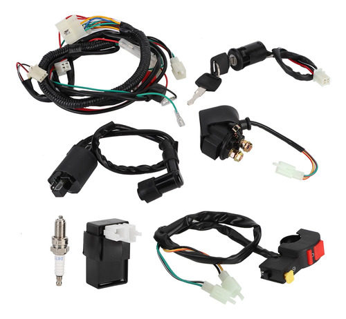 Arnés De Cableado, Bobina Solenoide Completa, Kit De Relé Cd