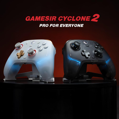 Gamesir White Cyclone 2 Pc Controller Mag-res Tmr Sticks...