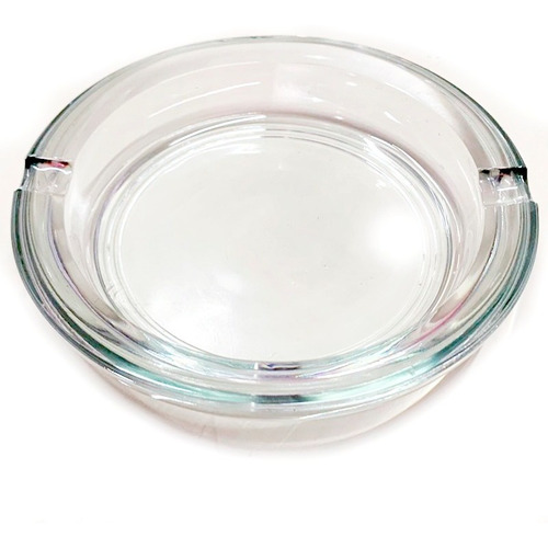 Cenicero De Vidrio 15 Cm Transparente Importados Crisa