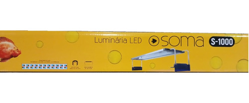 Luminaria Led P Aquários Soma S 1000 Bivolt 100 A 110cm