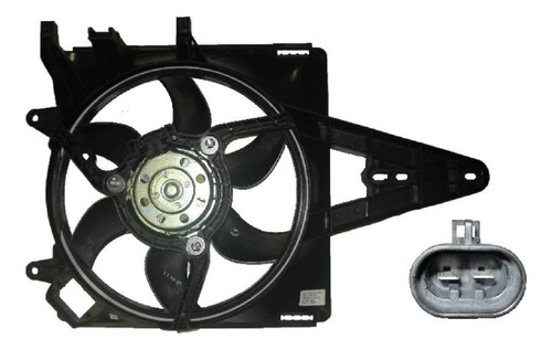 Electroventilador Fiat Palio 1.3 1.5 Strada 1.3 C/a 