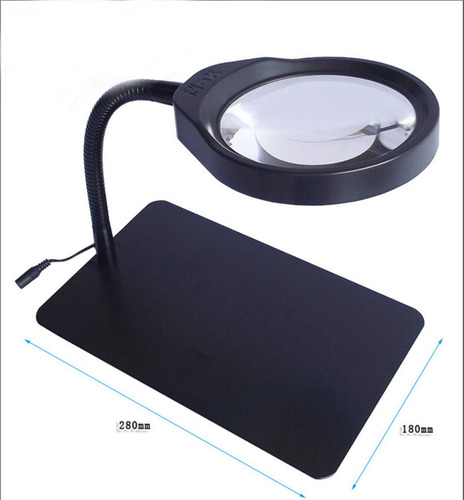 Lâmpadas De Mesa Iluminadas Por Led, Suporte De Leitura