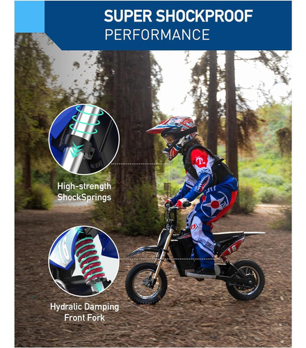 Hiboy Dk1 - Motocicleta Eléctrica De 36 V, Motocicleta Eléct