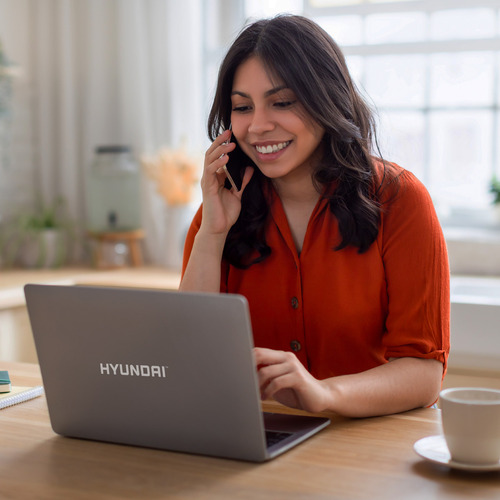 Laptop Hy Book 14, Intel Celeron N4020, 4gb De Ram, 128gb De Almacenamiento, Windows 11 Home En Modo S, Puerto Type-c Multifunción, Wi-fi Ac, Teclado En Español.