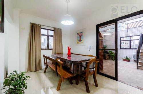 Imagem 4 de 30 de Cobertura À Venda, 226 M² Por R$ 950.000,00 - Pompéia - Santos/sp - Co0012