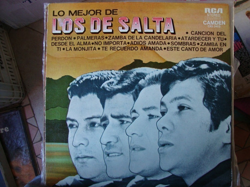 Vinilo Los De Salta Lo Mejor De Los De Salta F2