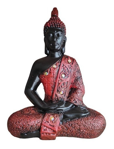 Imagen 1 de 1 de Imagen Buda Meditando 26cm De Alto - Apto Exterior