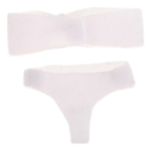 Roupas De Boneca Feminina Em Escala 1/12, Roupas De Branco