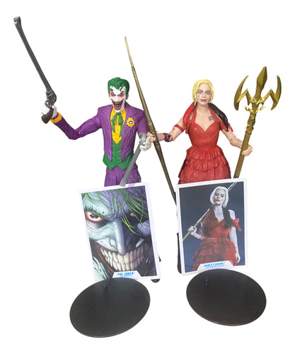 Lote Harley Quinn Y Joker Mcfarlane Sin Empaque