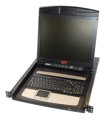 Apc Ap5717 Consola Kvm Lcd 17 Touchpad Y Teclado 1u