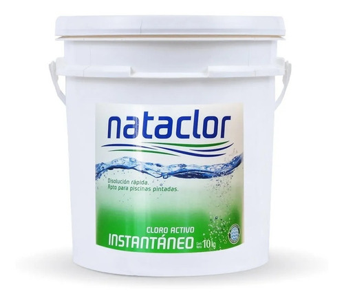 Cloro Granulado Instantaneo Nataclor Pileta Pelopincho 10 Kg