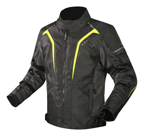 Ls2 Ropa Sepang Man Negro Gris Amarillo 4 Estaciones 