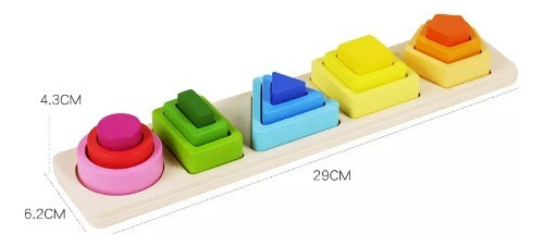 . Material Didáctico Preescolar, Juguetes Montessori De 1,2