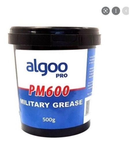 Graxa Military Grease Pm600 Algoo 500g