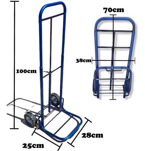 5 Diablo De Carga, Plegable , Extensible Para 60kg