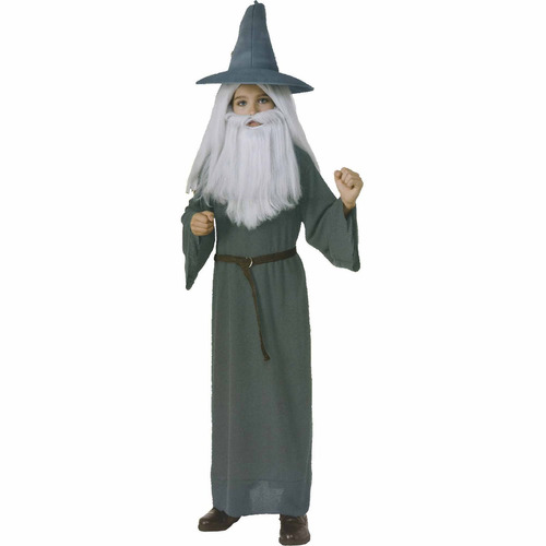 Disfraz Para Niño Gandalf El Gris El Hobbit Talla M (8-10)