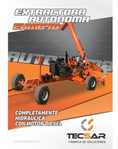 Imagen 2 de 6 de Extractora De Cereales Autonoma Con Motor Hannomaq