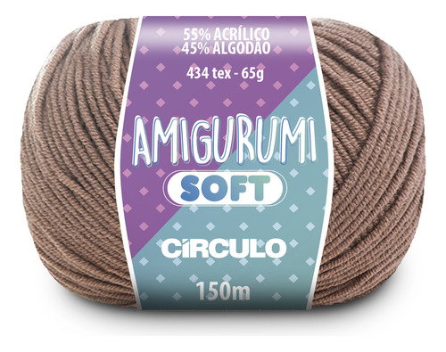 Fio Amigurumi Soft - Circulo Cor 7727- Madeira