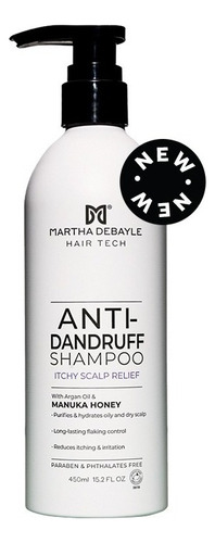 Shampoo Martha Debayle Anti-dandruff De 450 Ml Anti Caspa