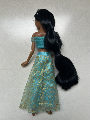 Disney Store Designer Jasmine Jazmin Aladdin Muñeca Barbie (Usado)