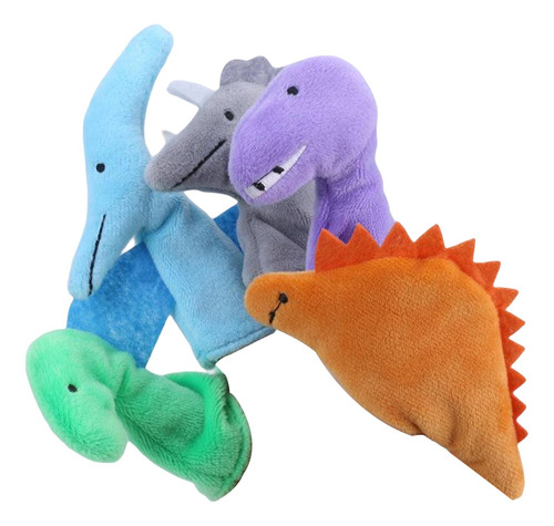 5 Marionetas De Peluche Suave Para Niños Pequeños D