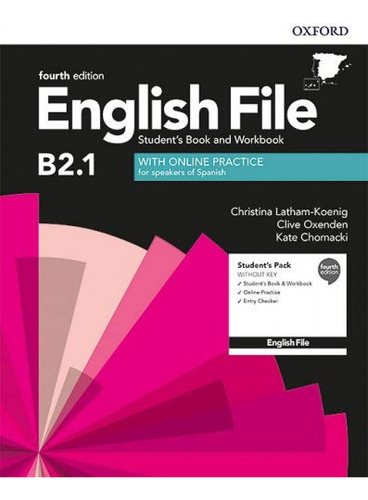 English File 4th Edition B2 1 Students Book And Workbook Wit