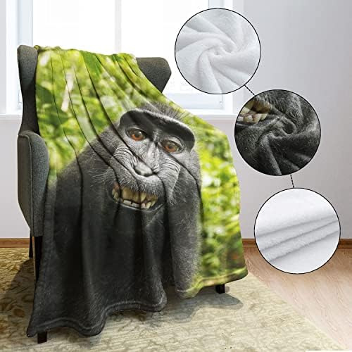 Hommomh Manta De Mono De 60x80, Mantas Para Selfies De Anima