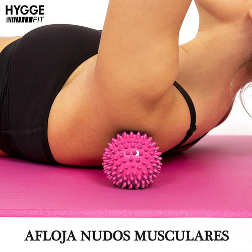 Imagen 7 de 10 de Pelota Pinches 6,5cm Masajes Miofasciales Descontracturante