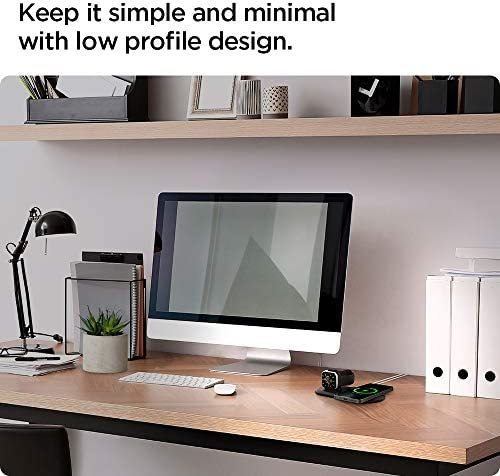 Imagen 4 de 7 de Base Spigen Mag Fit Duo Para Magsafe Y Apple Watch