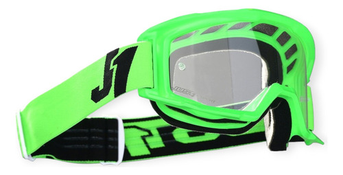 Googles Just1 Vitro Verde Motocross Enduro Downhill Rzr Mtb Lente Agua Armazón Verde lima Talla Unitalla