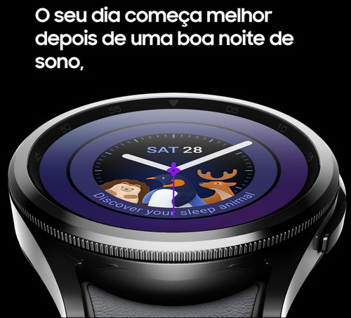 Samsung Smartwatch Galaxy Watch6 Classic Lte 43mm Prateado