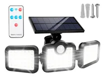 Comprar Panel Reflector Solar Libercam RELED-3 Sensor De Movimiento 108 Led Ip65 Luz Blanca 3 Funciones Inalambrico 360º + Control