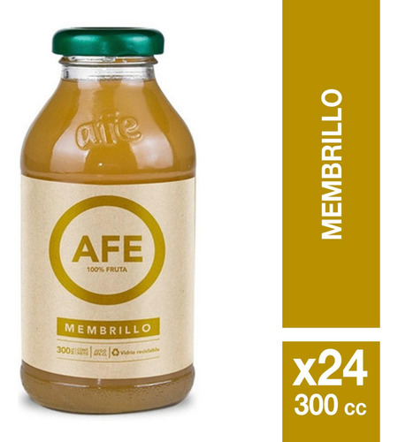 Jugo Botella Afe Membrillo 24x300 Cc