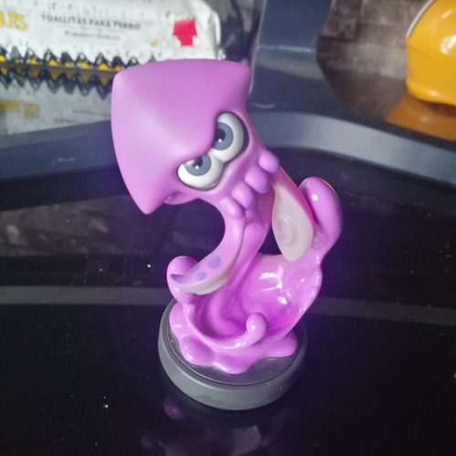 Amiibo Splatoon Inkling Squid Purple Morado (Usado)